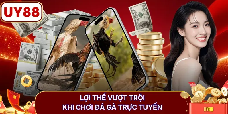 Lợi thế vượt trội khi chơi đá gà trực tuyến