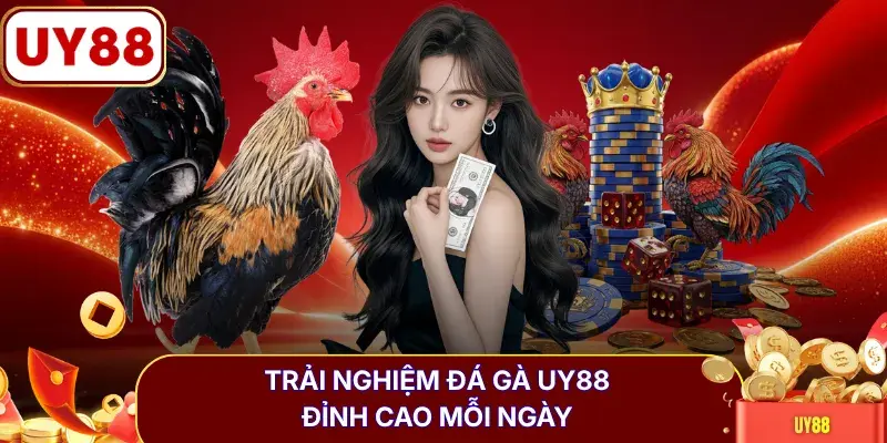 Trải nghiệm đá gà UY88 đỉnh cao mỗi ngày